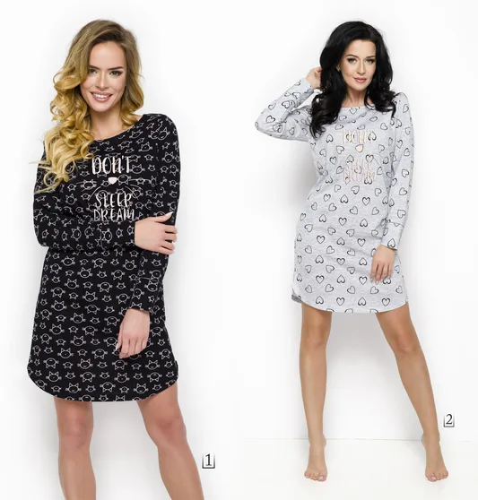 TARO 2114 Koszula damska Gala długa S-XL - AW2018/19
