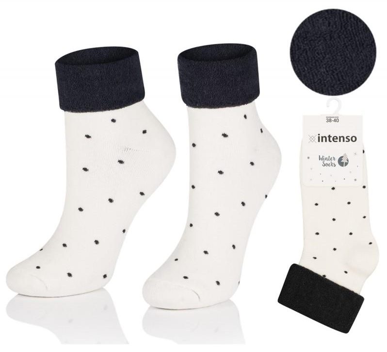 INTENSO SKARPETKI BEZUCISKOWE DAMSKIE FROTTE WINTER ART. 0457 (Stary Symbol 1320)