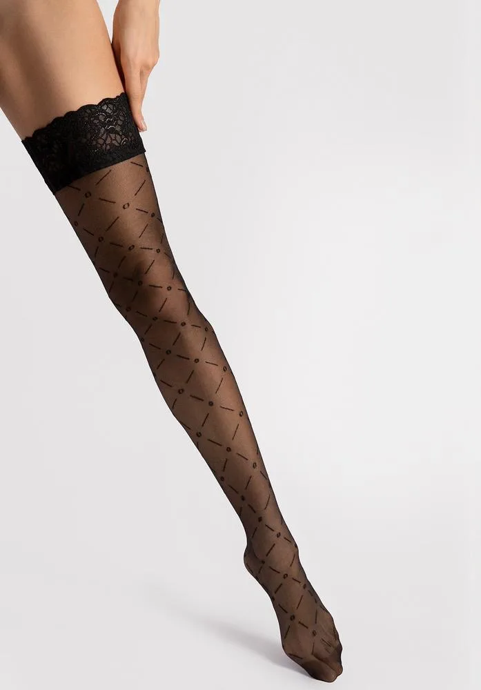 O4114 - POŃCZOCHY ENCHANTE 20 EN - Linia SENSUAL - FIORE AW23/34