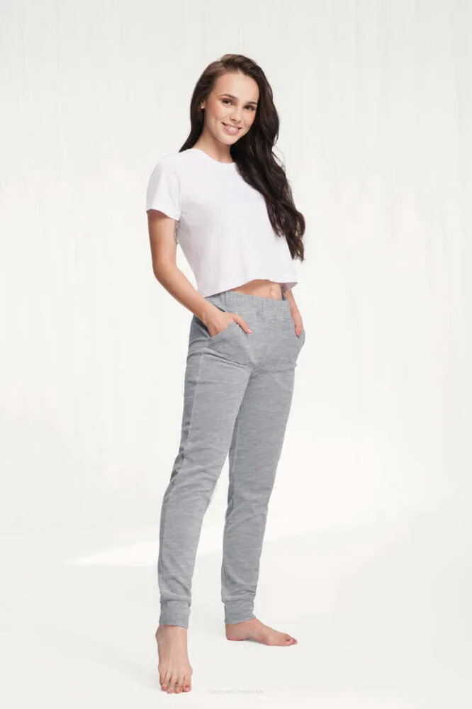 SPODNIE DAMSKIE DRESOWE WELUROWE 310 -  LUNA SS23