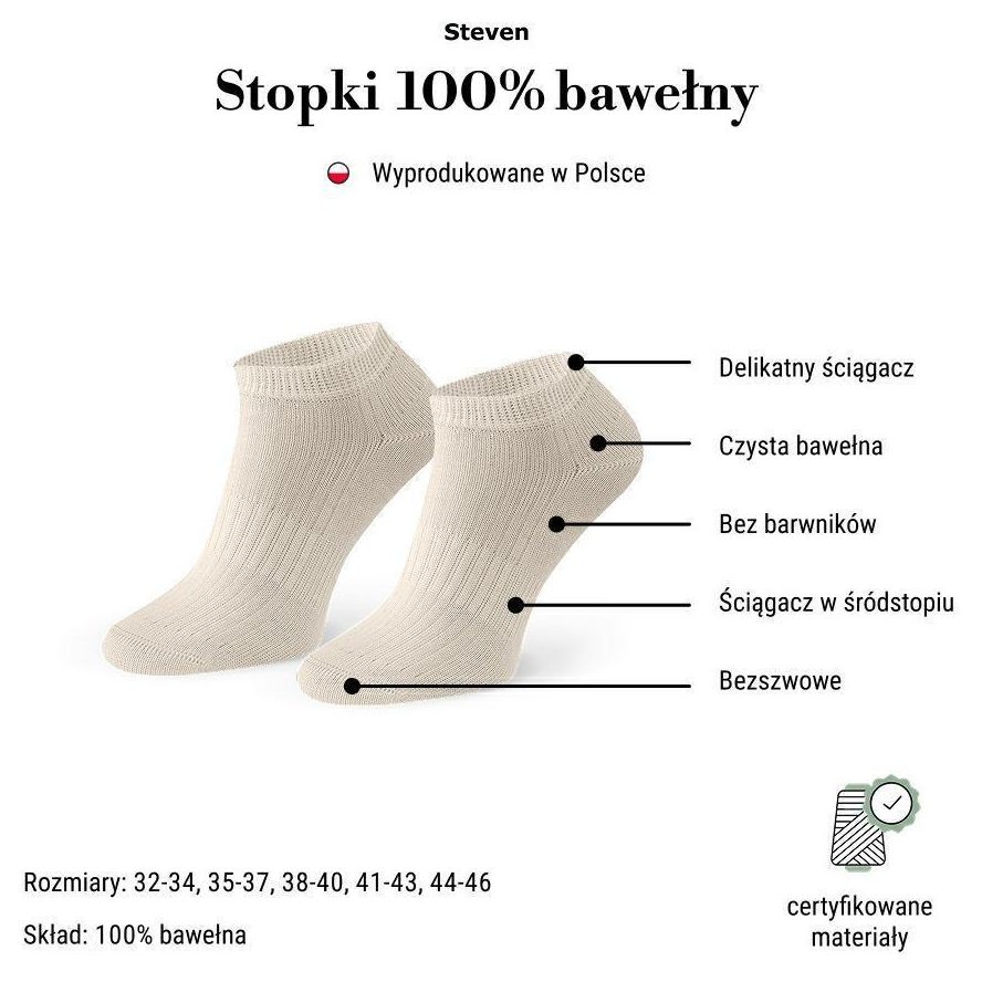 STEVEN STOPKI MĘSKIE 197 NATURALNE