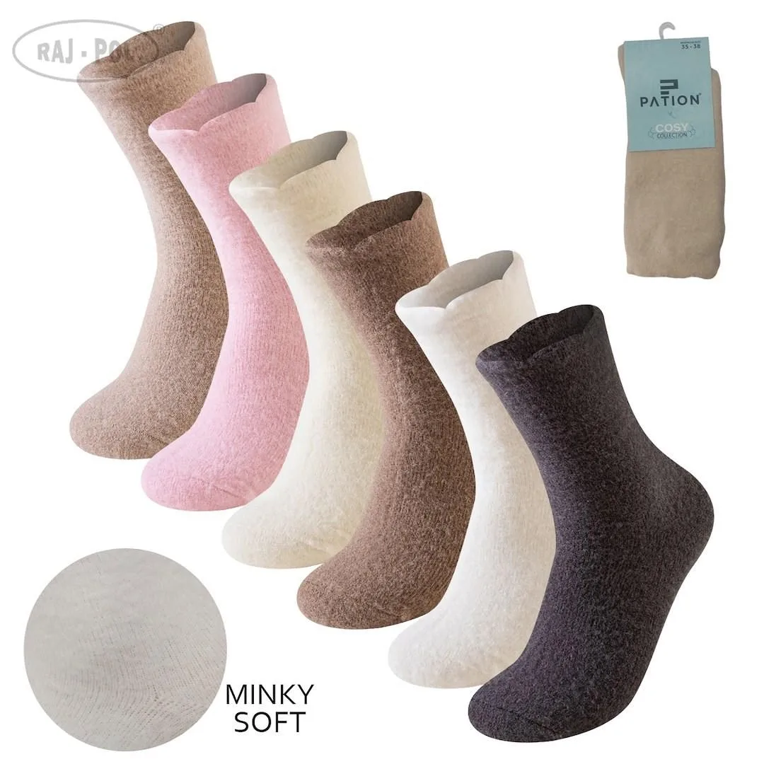 RAJ-POL SKARPETA DAMSKA MINKY SOFT W25-21 757145, 757152