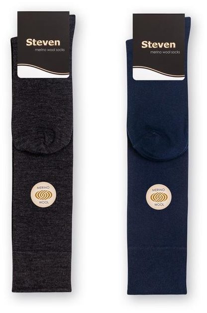 STEVEN PODKOLANÓWKI MĘSKIE MERINO WOOL 008