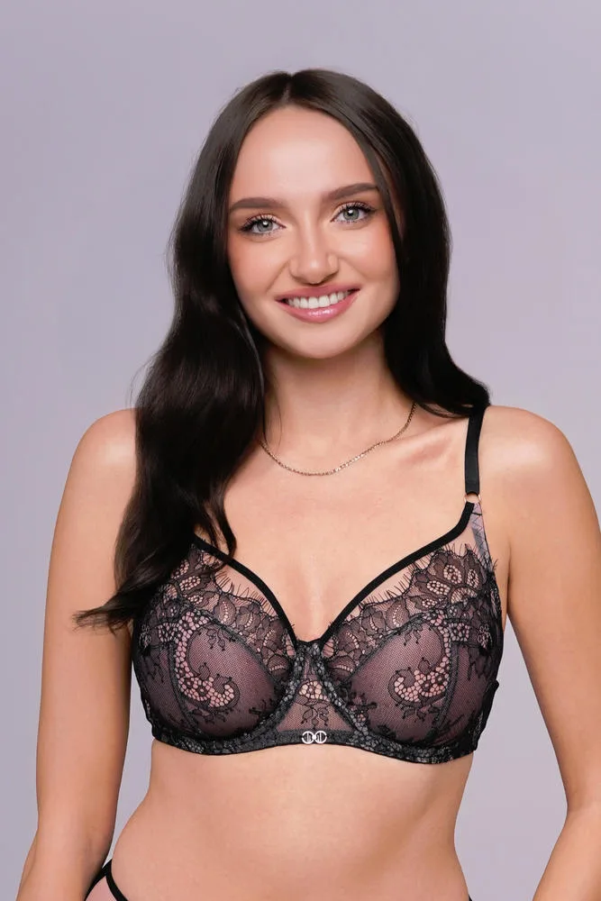 AVA BIUSTONOSZ AV 2207 SOFT BLACK MAXI