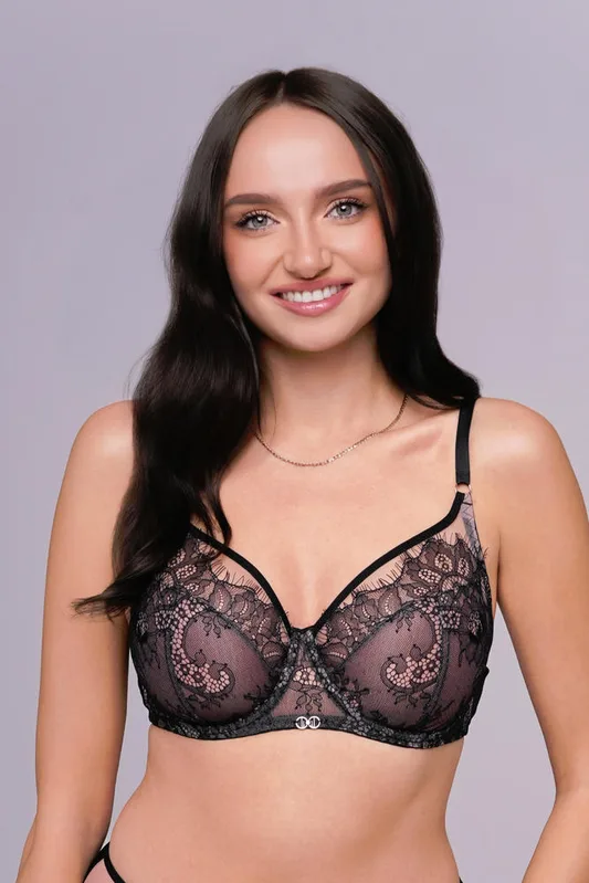 AVA BIUSTONOSZ AV 2207 SOFT BLACK MAXI