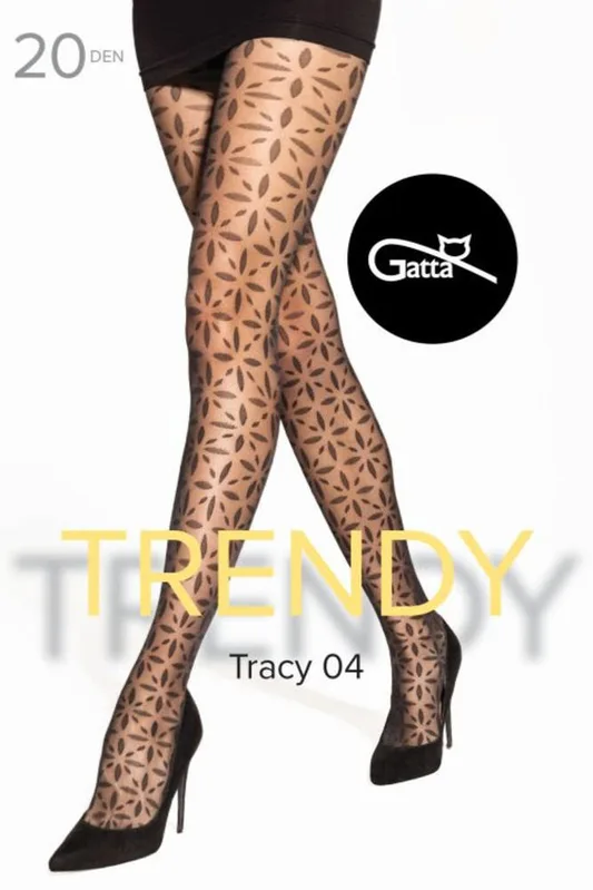 TRACY - RAJSTOPY WZORZYSTE 20 DEN 000.05Z S/S 2026