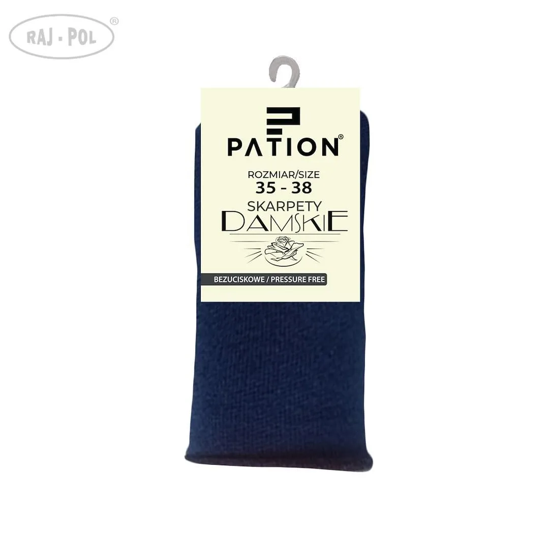 RAJ-POL SKARPETY DAMSKIE BEZUCISKOWE PATION D-2515BQ 754335, 754342