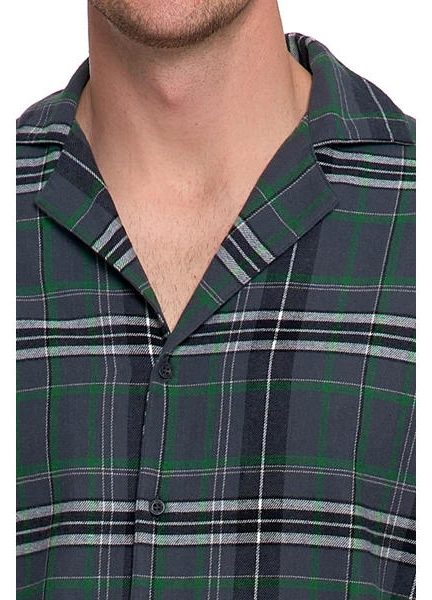 MORAJ PIŻAMA MĘSKA FLANELOWA Z DŁUGIM RĘKAWEM PDM6700-001 AW25/26