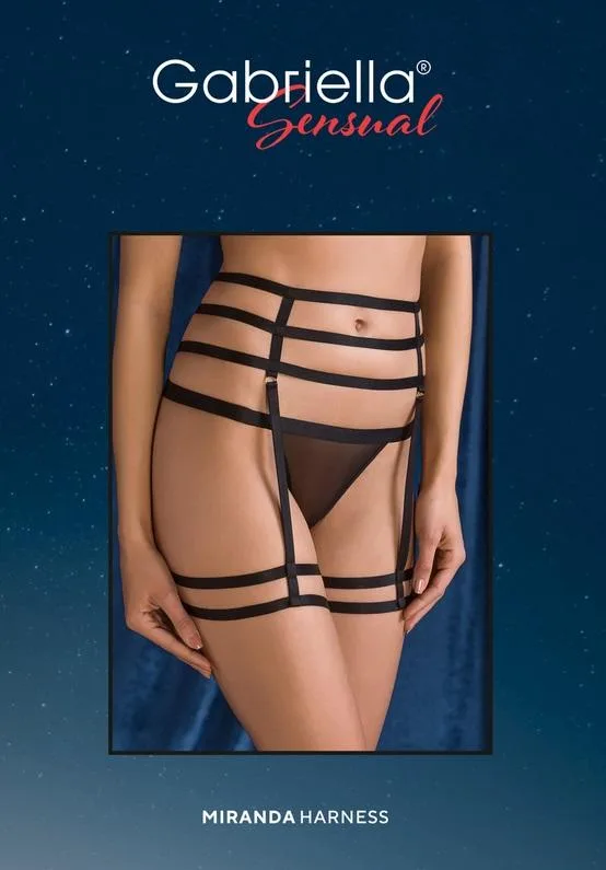 GABRIELLA HARNESS - PAS DO POŃCZOCH MIRANDA CODE 539