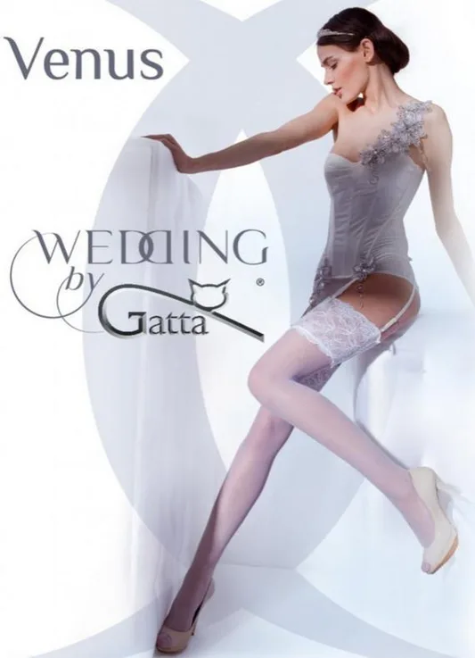 GATTA GW VENUS - POŃCZOCHY DO PASKA LYCRA  MAT.