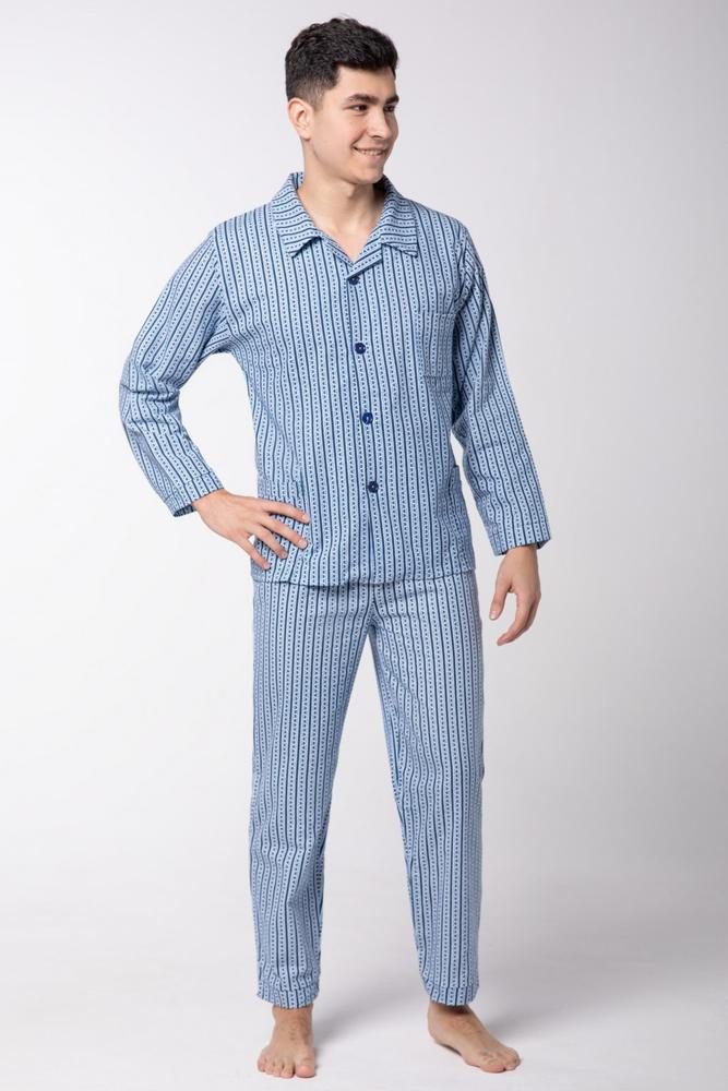 KUBA PIŻAMA MĘSKA FLANELA, ROZPINANA R.L-XXL