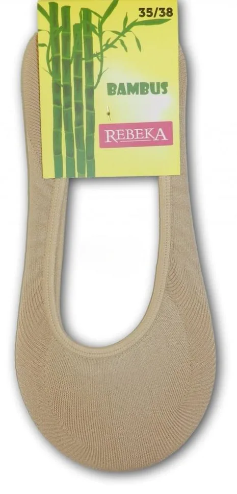 REBEKA BALERINKI BAMBUSOWE Z SILIKONEM 1078