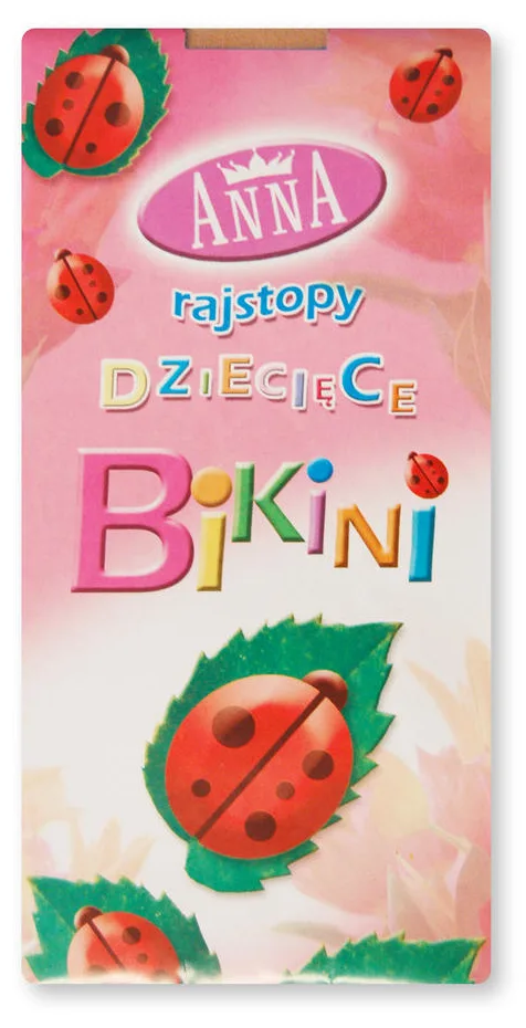 ANNA RAJSTOPY DZIECIĘCE BIKINI GŁADKIE
