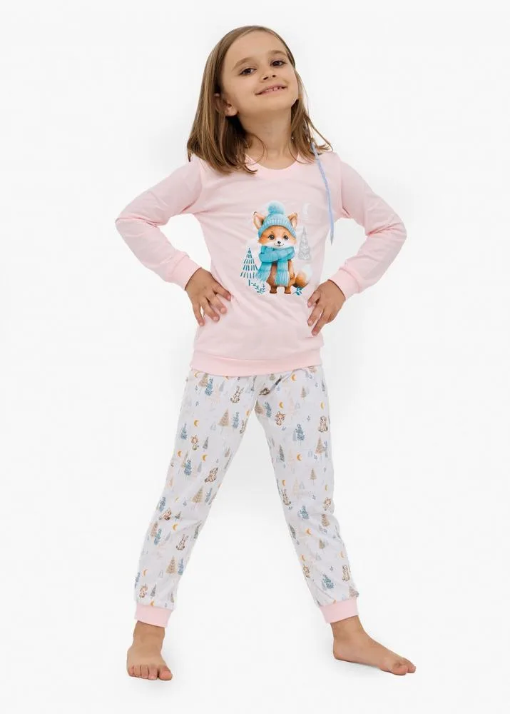 CORNETTE PIŻAMA GIRL KIDS 594/192 FOX DR