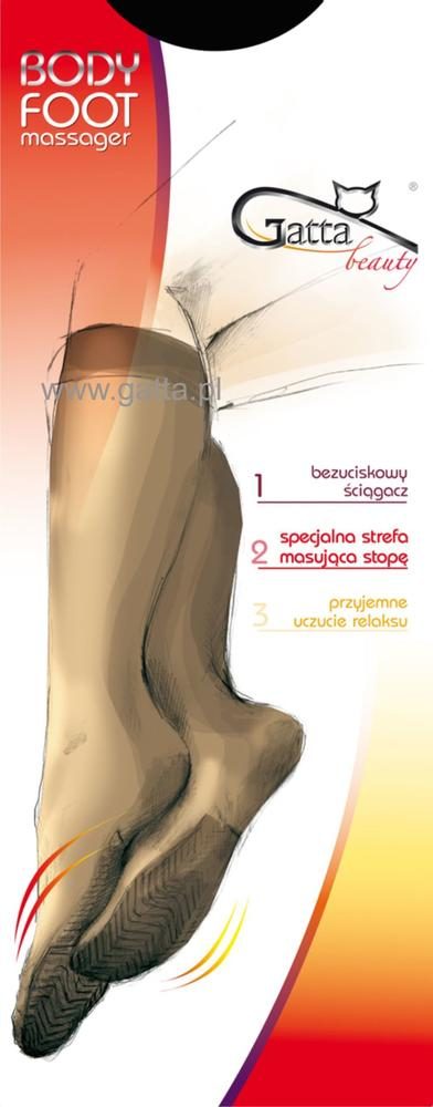 GATTA BODY FOOT MASSAGER - PODKOLANÓWKI DAMSKIE
