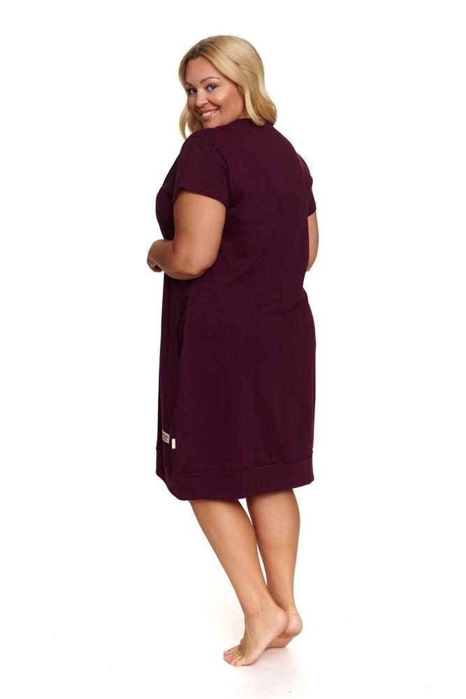 DOCTOR-NAP KOSZULA NOCNA DAMSKA TCB.4348 BURGUNDY WL26