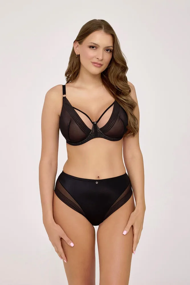 AVA BIUSTONOSZ AV 2231 BLACK MAXI