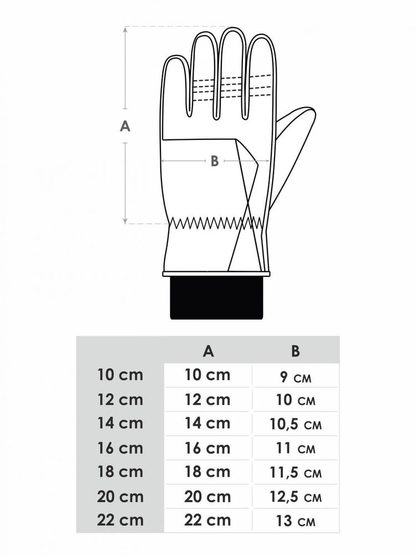 YO R-254 RĘKAWICZKI NARCIARSKIE 5P DAMSKIE REN-0254K