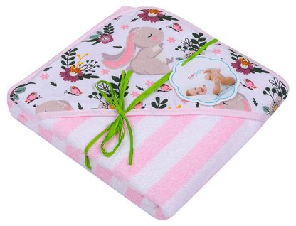 DUETBABY OKRYCIE KĄPIELOWE WZÓR PASY FROTA 320