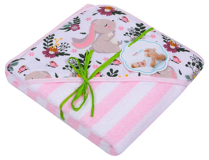 DUETBABY OKRYCIE KĄPIELOWE WZÓR PASY FROTA 320