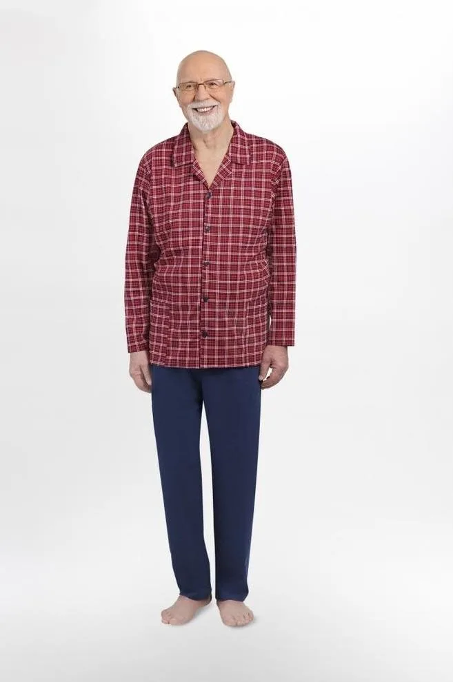 PIŻAMA ROZPINANA ANTONI II 403 BIG 3XL-4XL