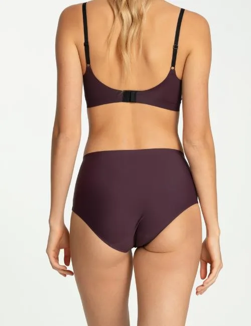 JULIMEX FIGI DARK PLUM SIMPLE MAXI