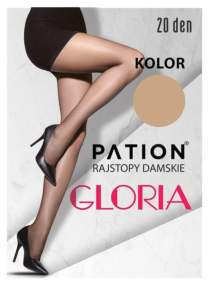 RAJSTOPY PATION ELASTAN 20 DEN GLORIA - DAINO 731046, 731053, 731060, 731077