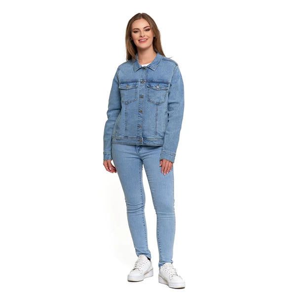MORAJ KURTKA JEANSOWA DAMSKA KLASYCZNA ODW6500-001