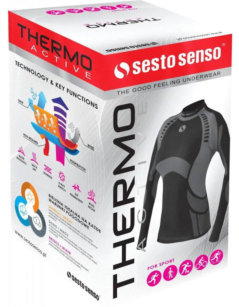 SESTO-SENSO KOSZULKA THERMOACTIVE WOMEN CL19