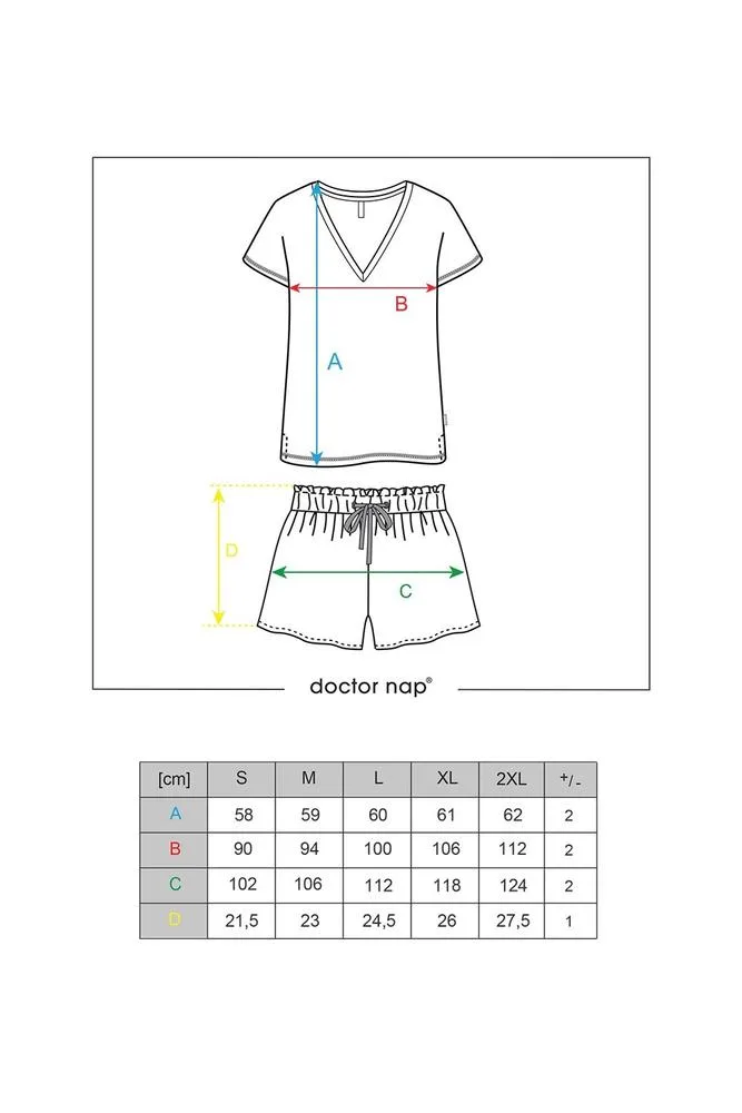 DOCTOR-NAP PIŻAMA DAMSKA PM.5306 KR