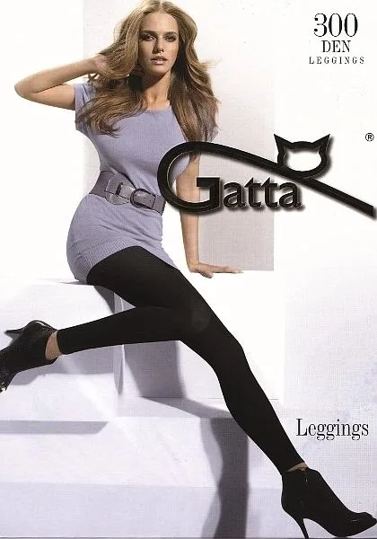 GATTA LEGGINS 300 - LEGGINSY DAMSKIE GŁADKIE
