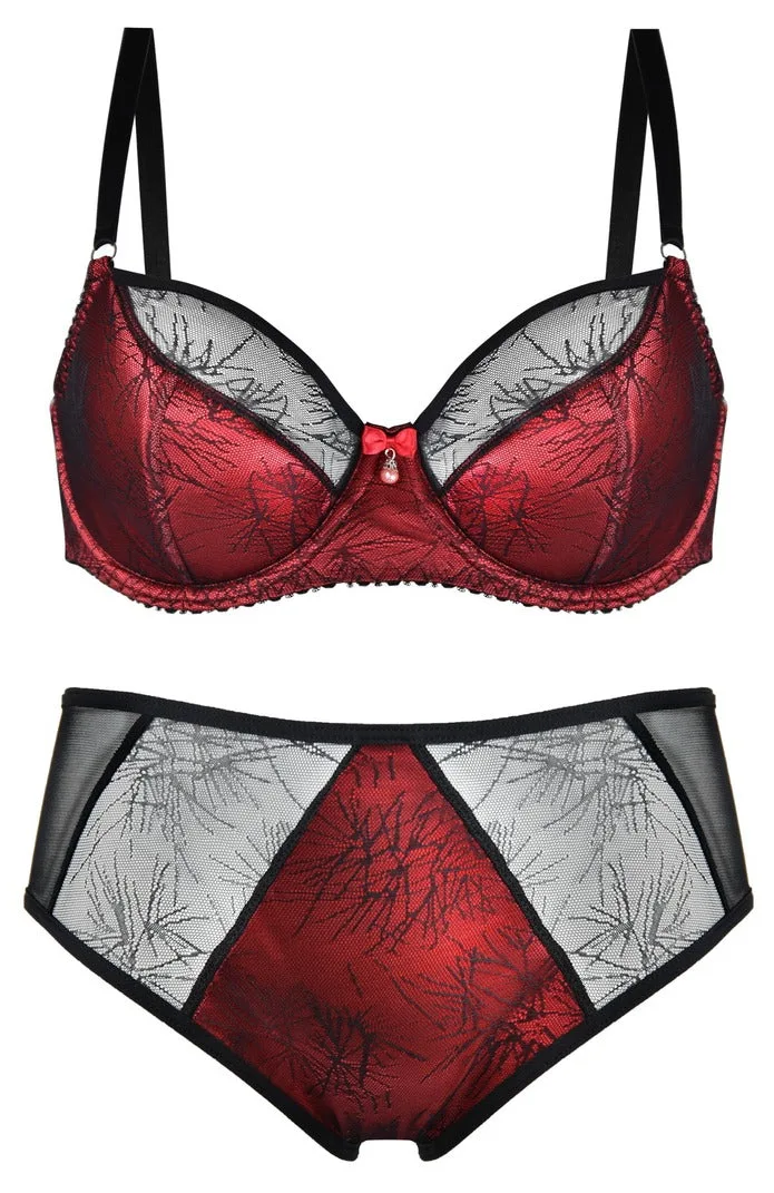 BIUSTONOSZ BOLERO RED 01102