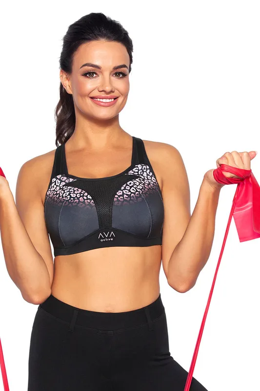 BIUSTONOSZ SPORTOWY CARRI BLACK MAXI