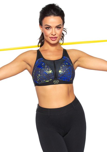 BIUSTONOSZ SPORTOWY NAOMI BLUE MAXI