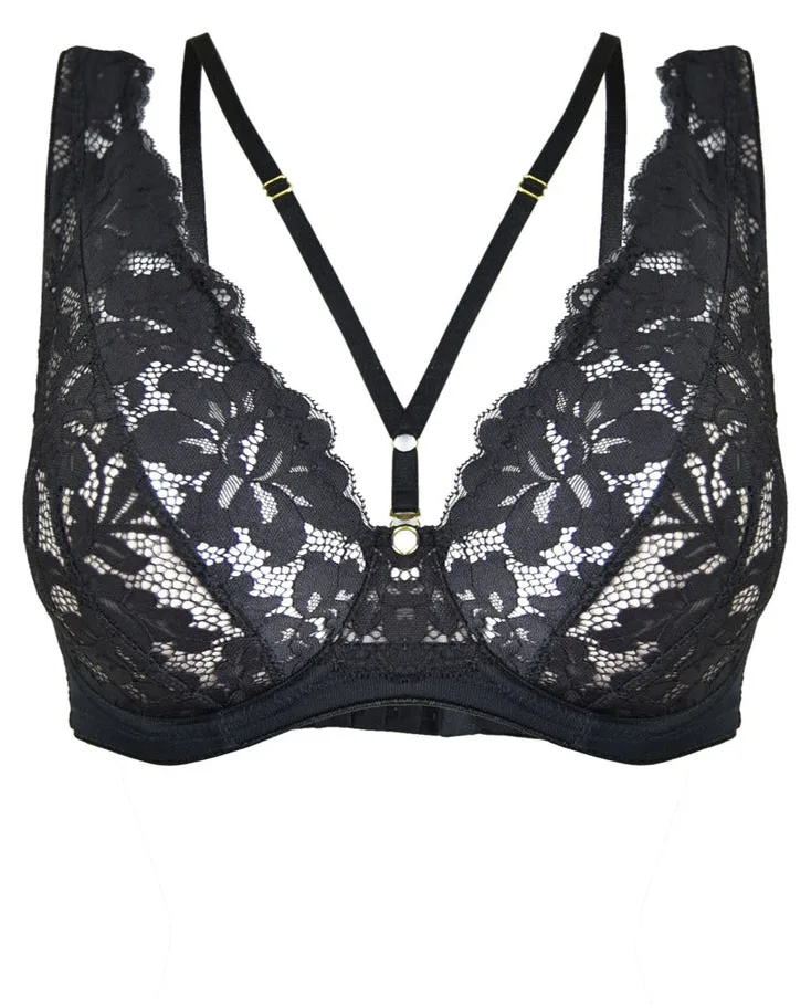 BIUSTONOSZ JASMIN BRALETTE 19152 BLACK