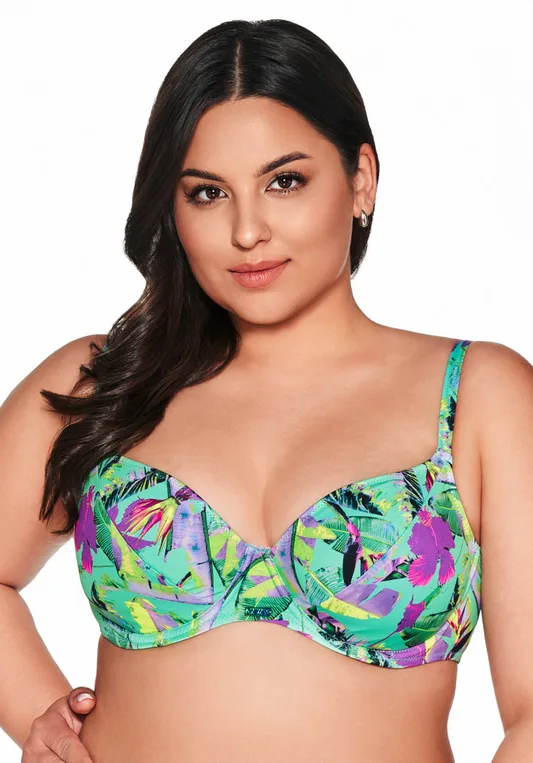 BIUSTONOSZ KĄPIELOWY SK 211 VIBRANT GREEN MAXI