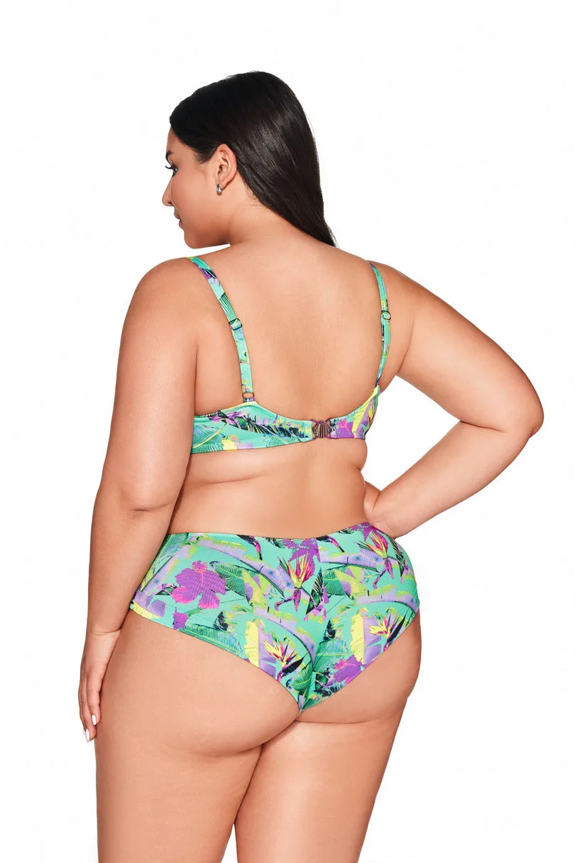 BIUSTONOSZ KĄPIELOWY SK 211 VIBRANT GREEN MAXI