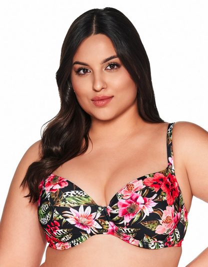 BIUSTONOSZ KĄPIELOWY SK 219 FLORAL MAXI