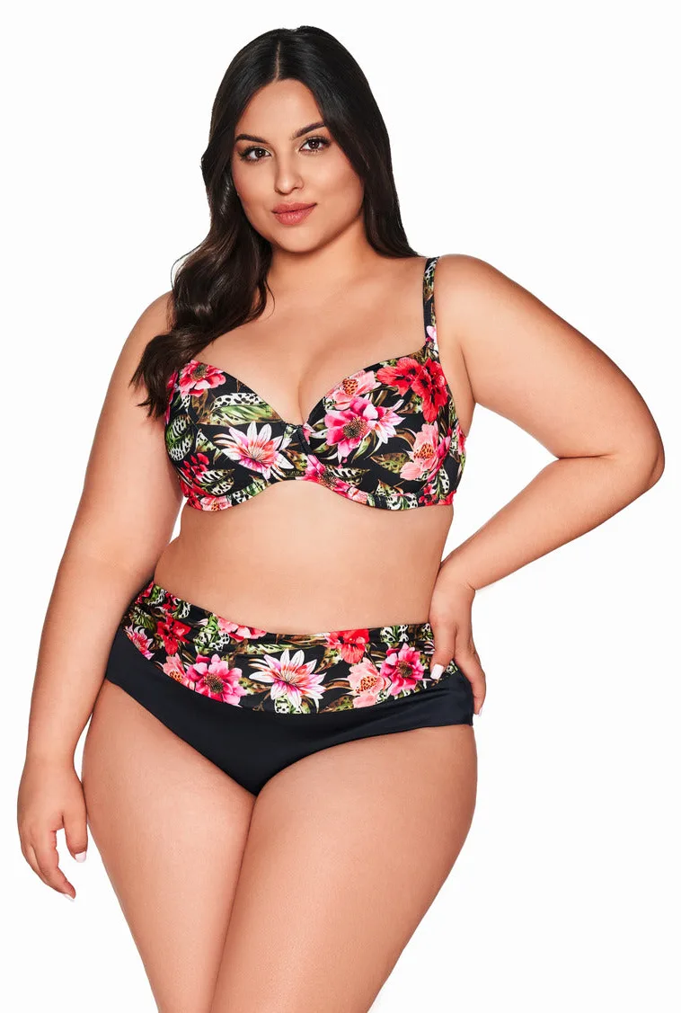 BIUSTONOSZ KĄPIELOWY SK 219 FLORAL MAXI