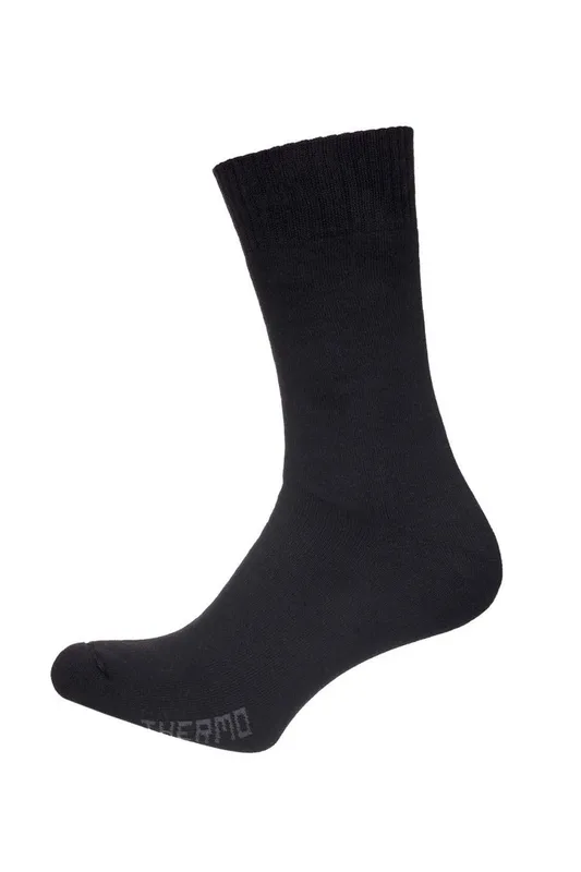 SKARPETY THERMO - SILVER GŁADKIE 0590