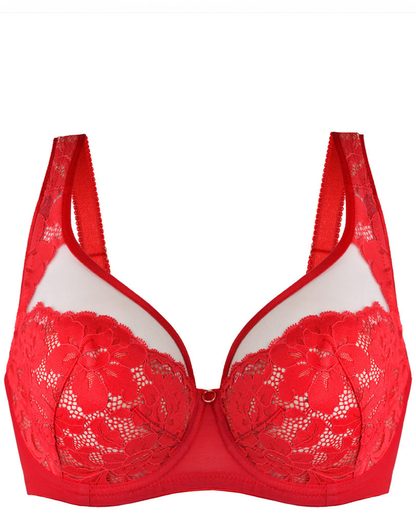 BIUSTONOSZ JASMIN PLUNGE 19150 RED