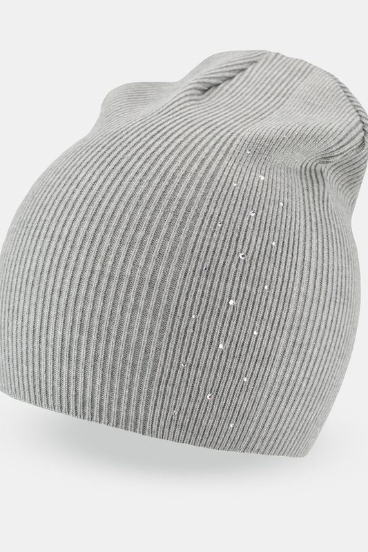 CZAPKA DAMSKA Z MODALEM CEKINY CZ105