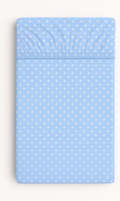 Prześcieradło bawełniane z gumką do łóżeczka 140x70 cm - ciemny róż