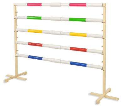 Przeszkoda skokowa do Hobby Horse 160cm, h-120 cm, belka niebieska