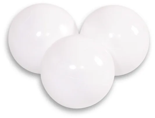 Plastikowe piłeczki do suchego basenu 50szt. - białe