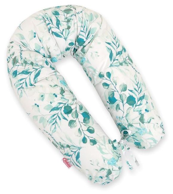 Bawełniana poszewka do poduszki ciążowej Longer - Baletnice fioletowe
