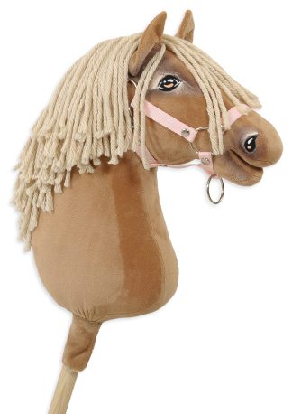 Hobby Horse Duży koń na kiju Premium - izabelowaty  A3