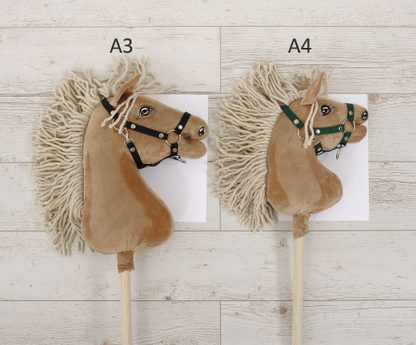 Hobby Horse Średni koń na kiju Premium czarny kary A4
