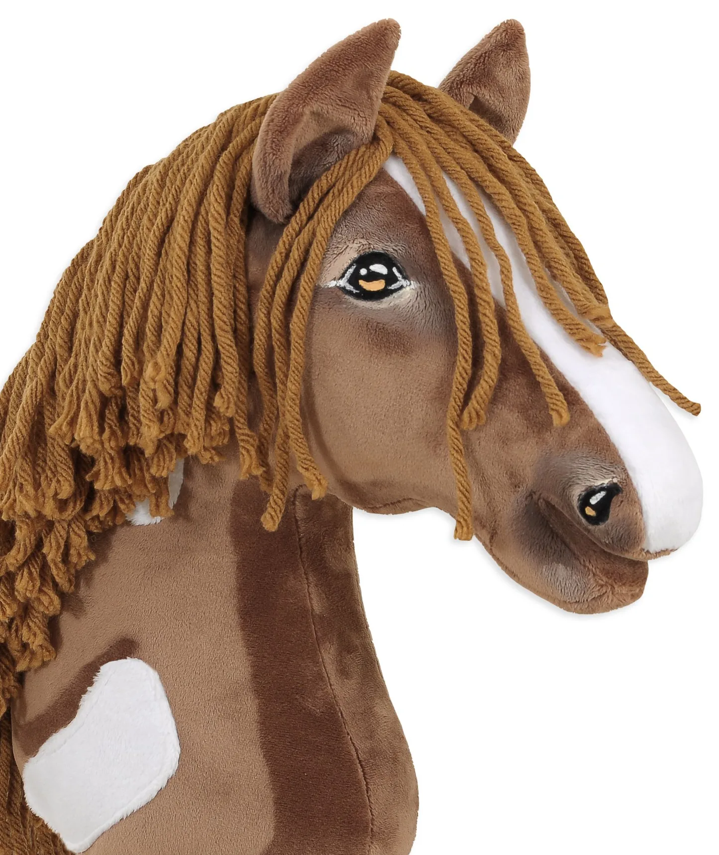 Hobby Horse Duży koń na kiju Premium - western II gniady z brązową grzywą A3