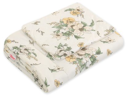 Komplet pościeli dla niemowląt z wypełnieniem 2-cz 75x100cm NEWBORN - misie niebieskie